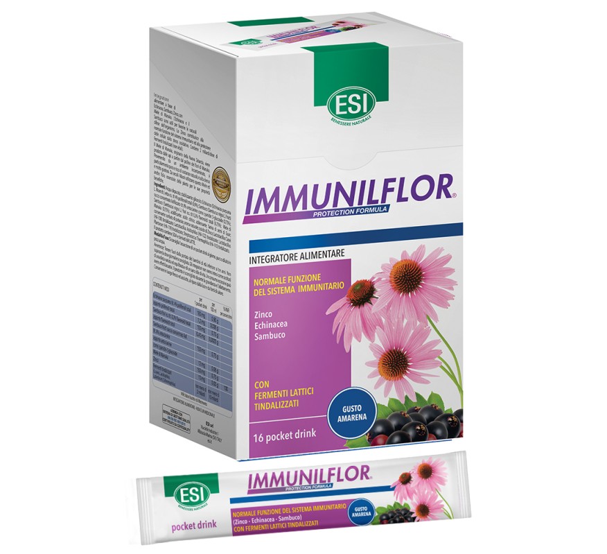 Immunilflor Pocket Drink 16 Saquetas ESI