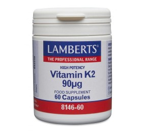 Vitamina K2 90µg 60 Cápsulas Lamberts