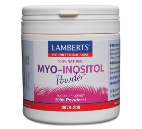 Myo-Inositol Em Pó 200 Grs. Lamberts