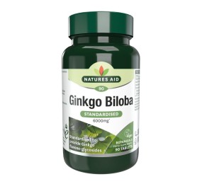 Ginkgo Biloba 120 Mg. 90 Comprimidos Natures Aid
