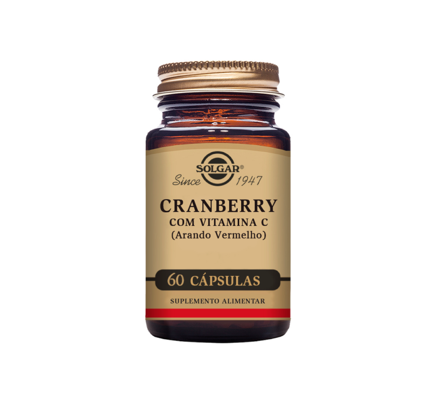 Cranberry Vitamina C 60 Cápsulas Solgar