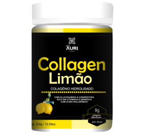 Colagénio Limão 300 G Auri Foods