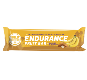 Endurance Fruit Bar Banana e Amêndoa 40g Gold Nutrition