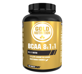 Bcaa 8:1:1 200 Comprimidos Gold Nutrition