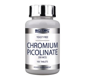 Chromium Picolinate 100 Comprimidos Scitec Nutrition