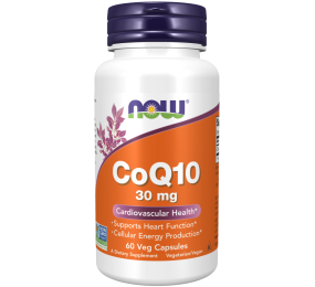 CoQ10 30 Mg 60 Cápsulas Now