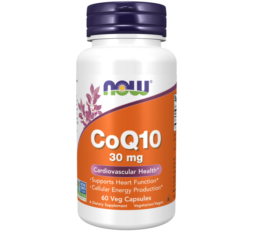 CoQ10 30 Mg 60 Cápsulas Now