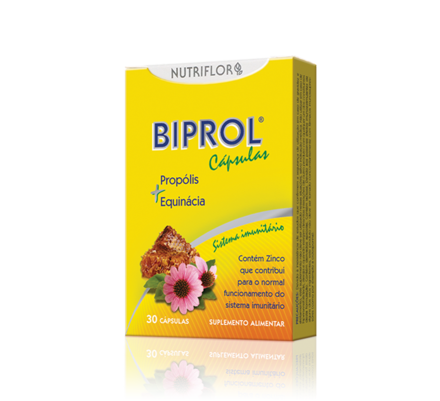 Biprol - Própolis + Equinácea 30 Cápsulas Nutriflor