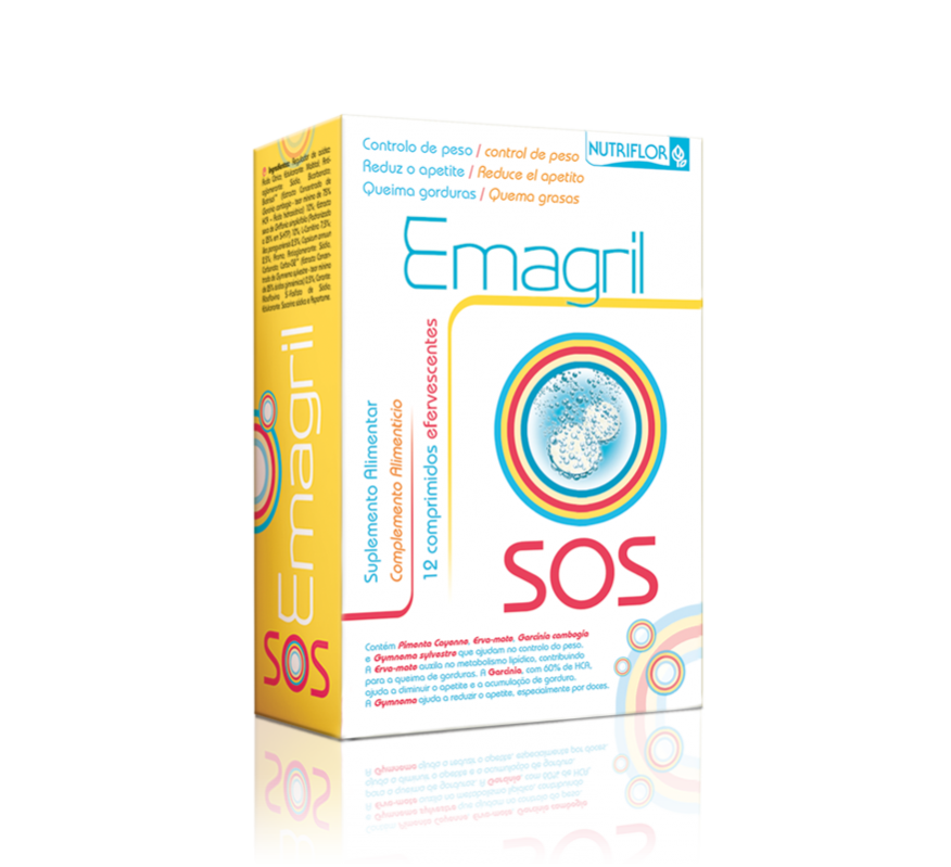 Emagril - SOS 12 Pastilhas Efervescentes Nutriflor