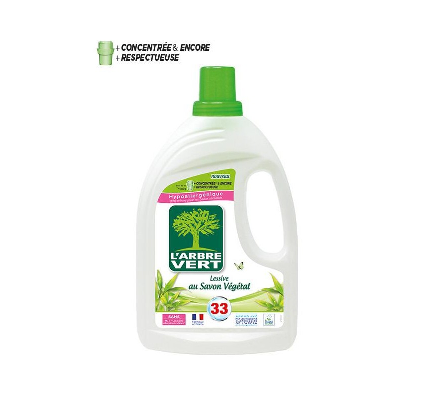 Detergente Máquina Roupa Líquido 1500 ml L'arbre Vert
