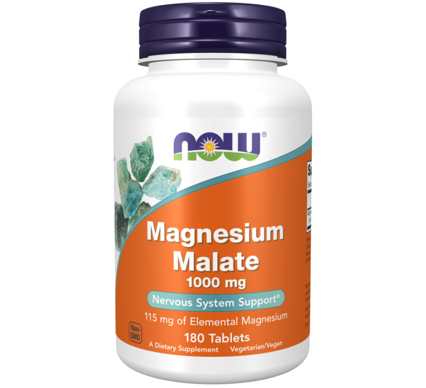 Magnesium Malate Mg Comprimidos Now